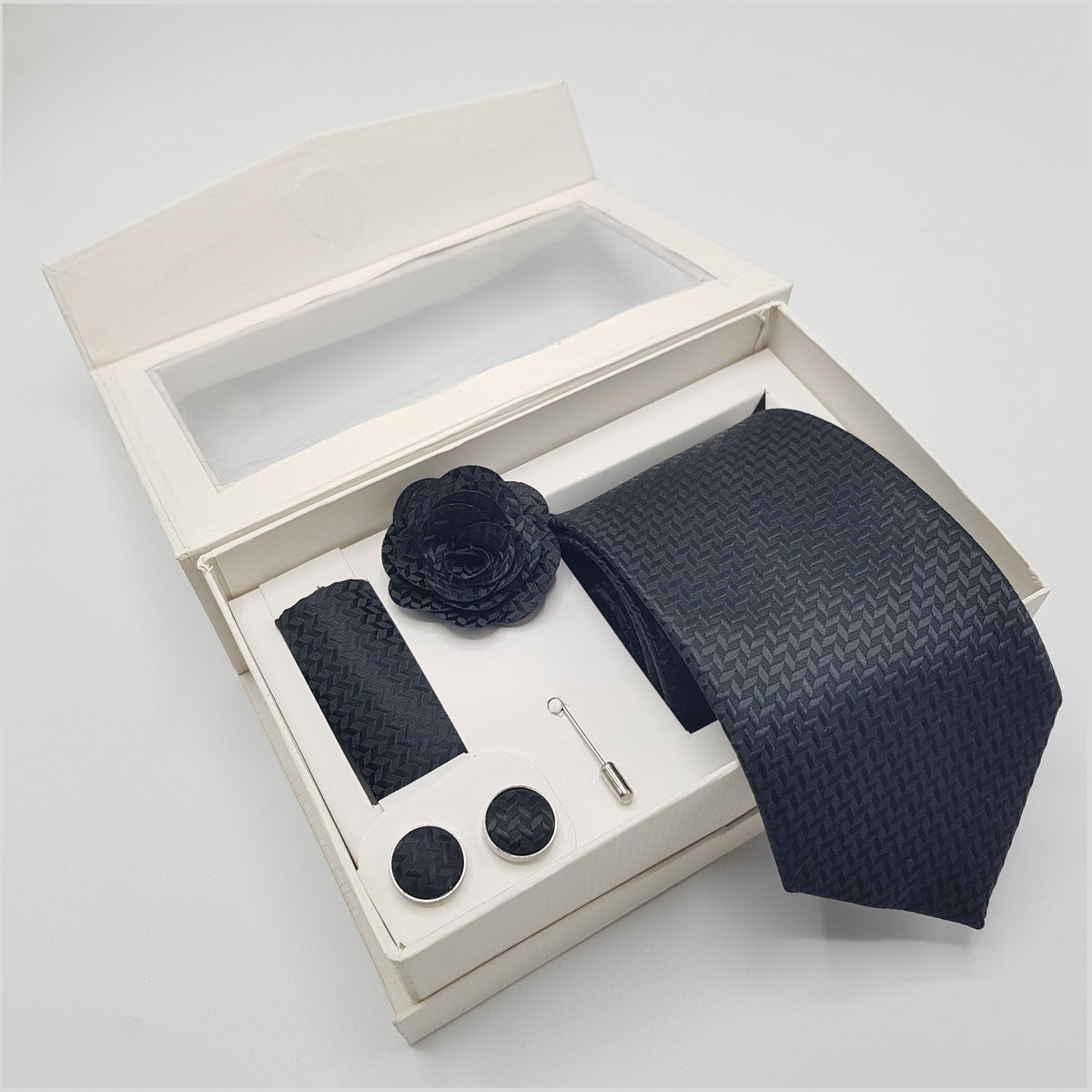 Classic Weave Tie Set