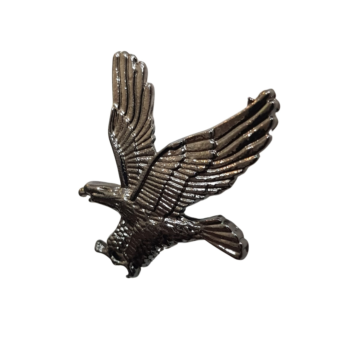 Gun Metal Soaring Eagle Lapel Pin