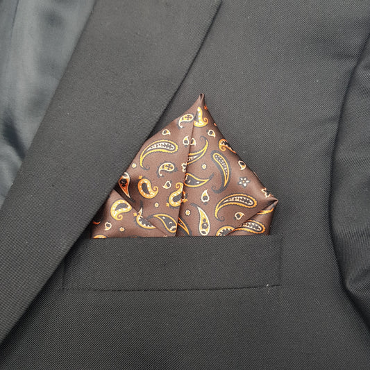 Mini Paisley Pocket Square