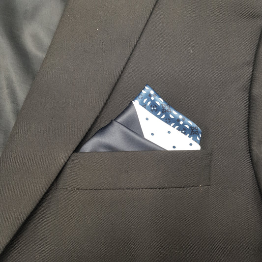 Paisley Patch Work Pocket Square
