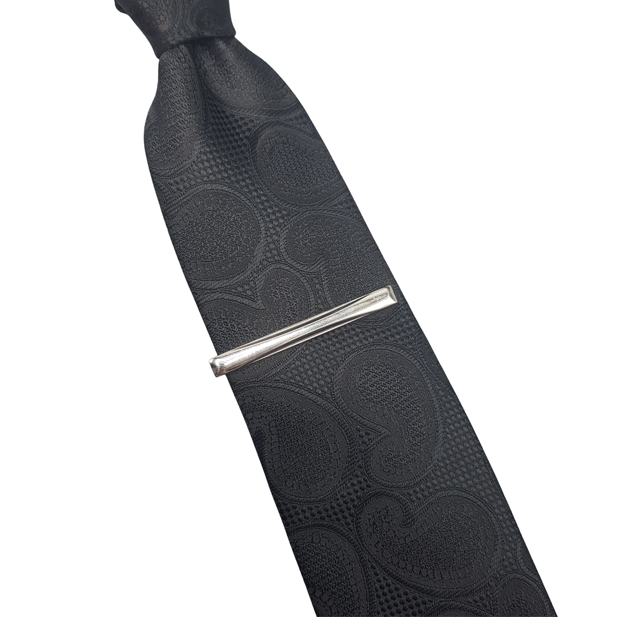 Silver Classic Tie Clip