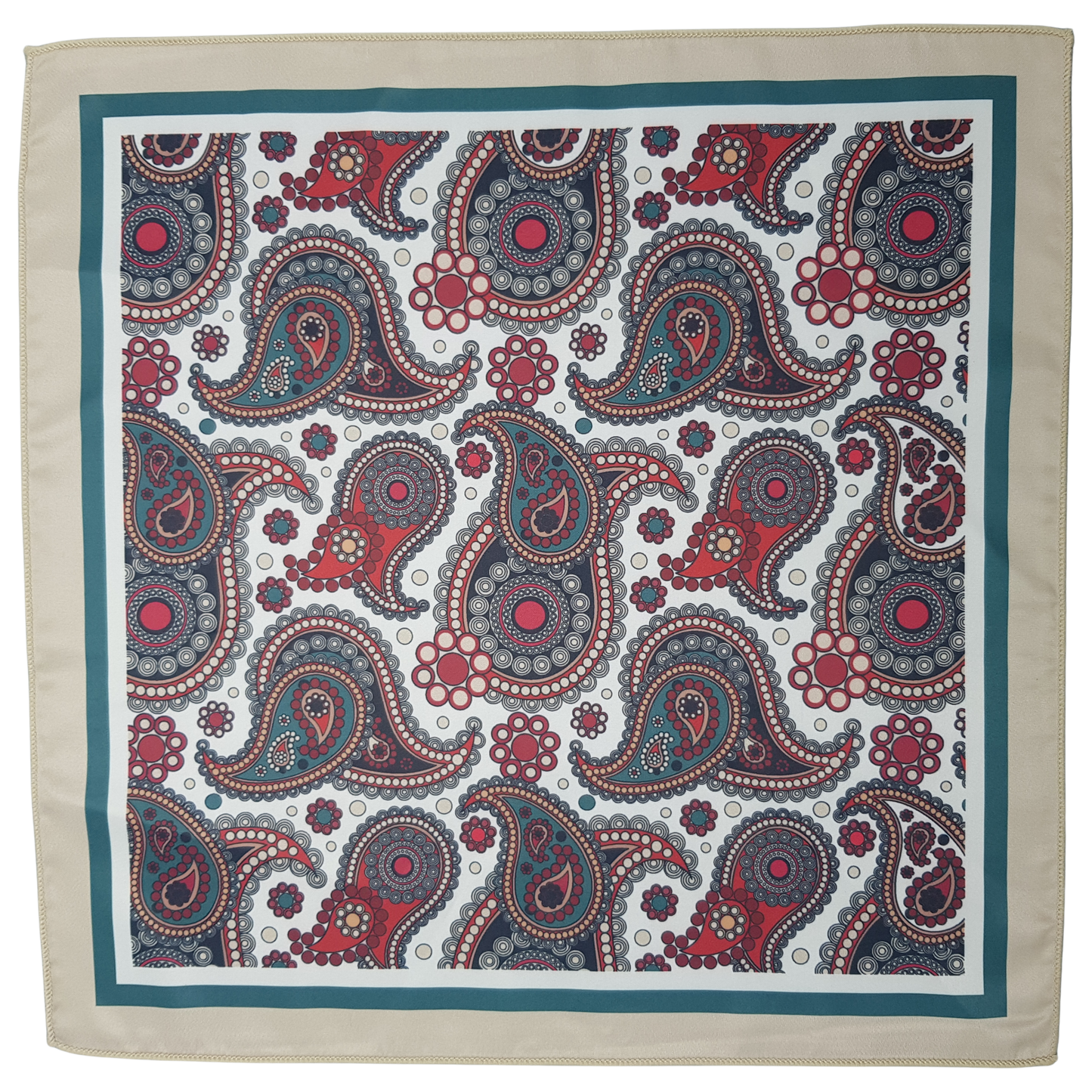 Paisley Silk Pocket Square