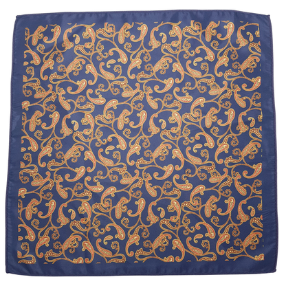 Paisley Patterned Pocket Square