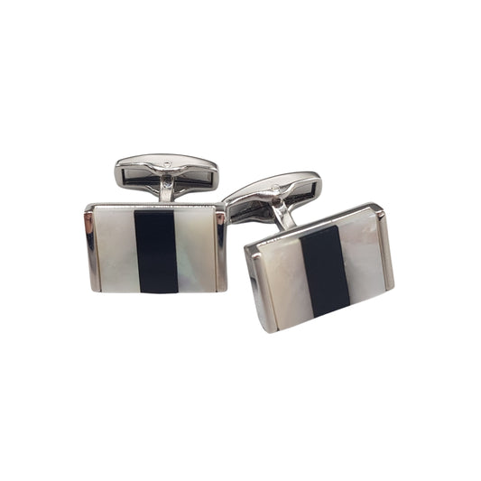 Ribbed Texture Cufflinks