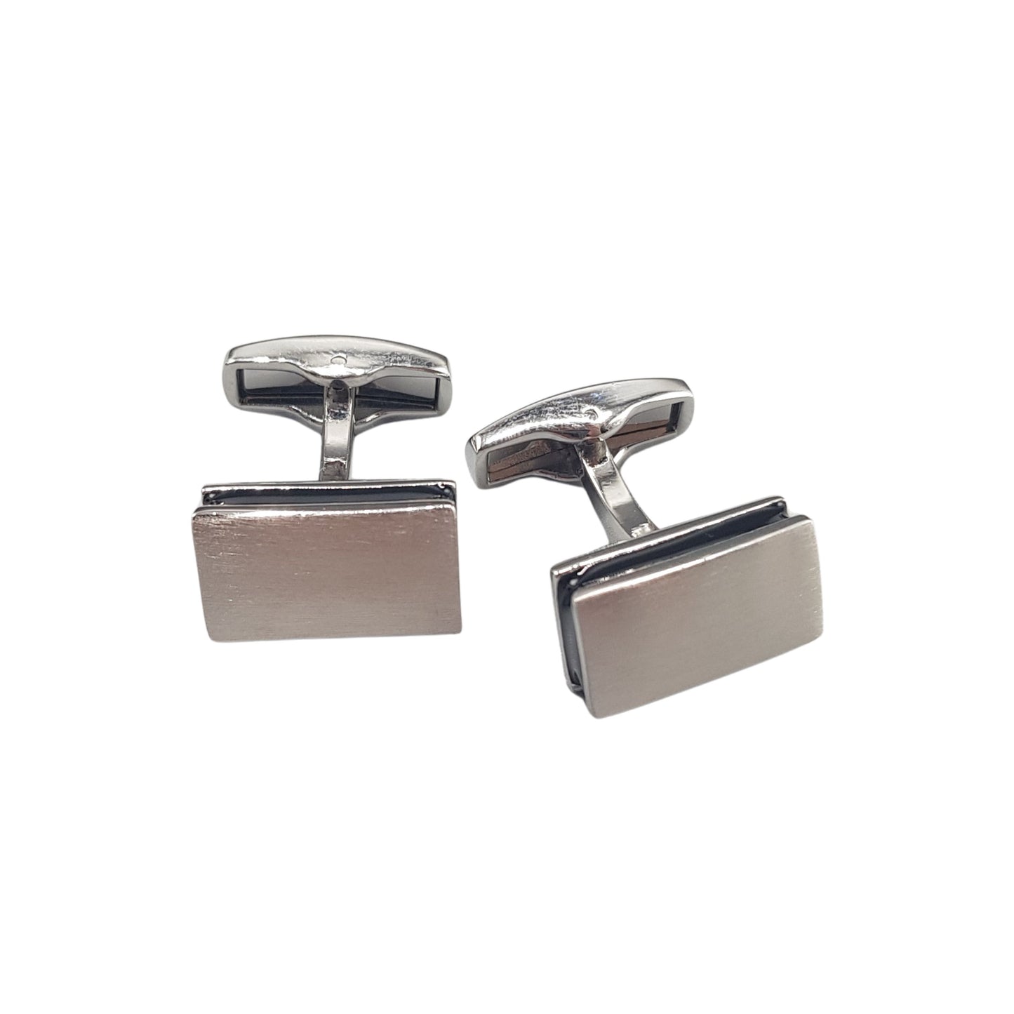 Rectangular Bullet Back Cufflinks