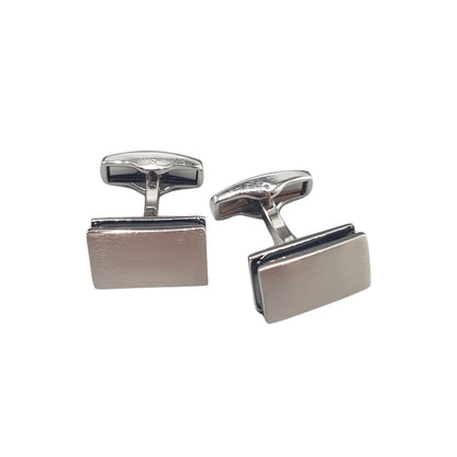Rectangular Bullet Back Cufflinks