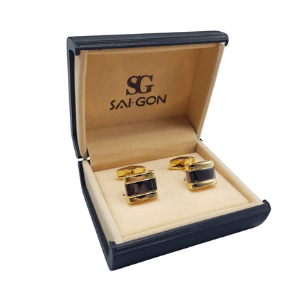 Executive Gold Tone Cufflinks