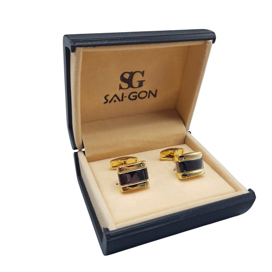 Executive Gold Tone Cufflinks