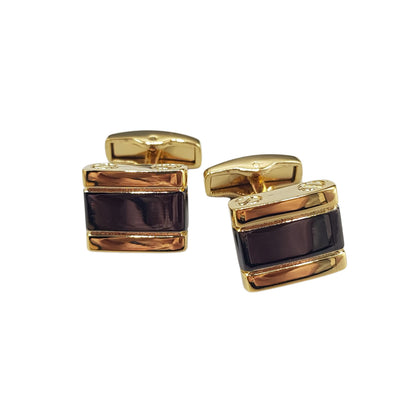 Executive Gold Tone Cufflinks