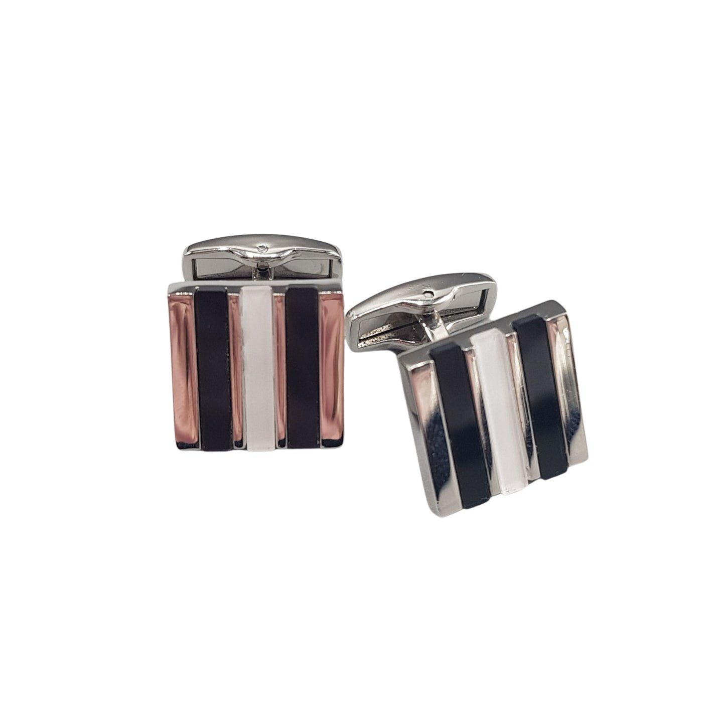 Vertical Striped Cufflinks