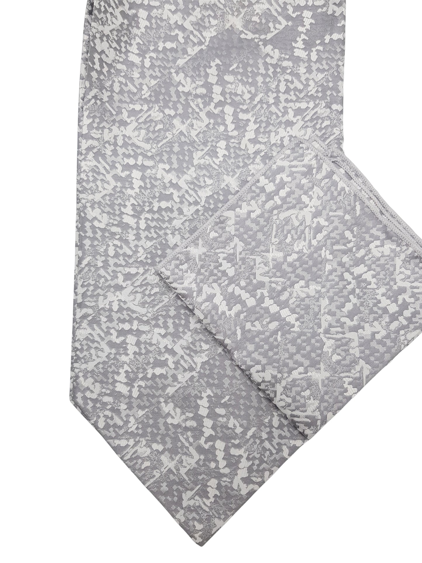 Grey Mosaic Cravat