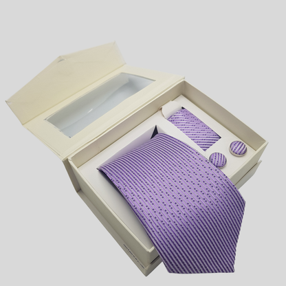 Lavender Luxe Tie Set