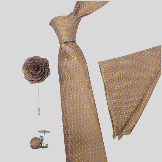Check Tie Set