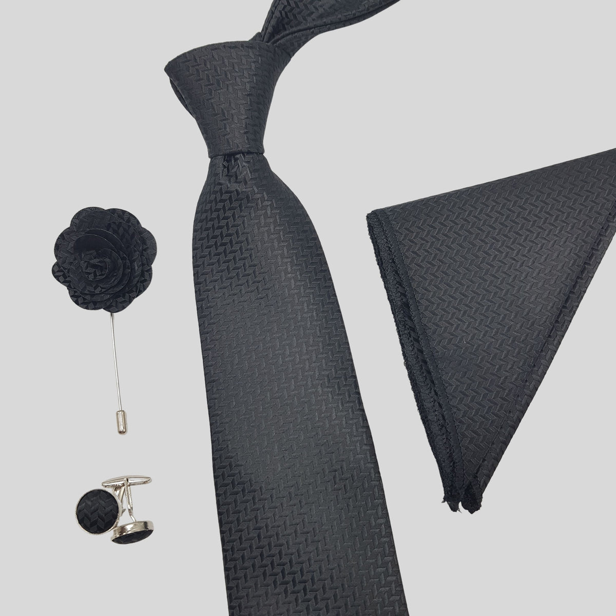 Classic Weave Tie Set