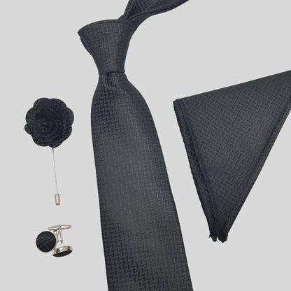 Classic Weave Tie Set