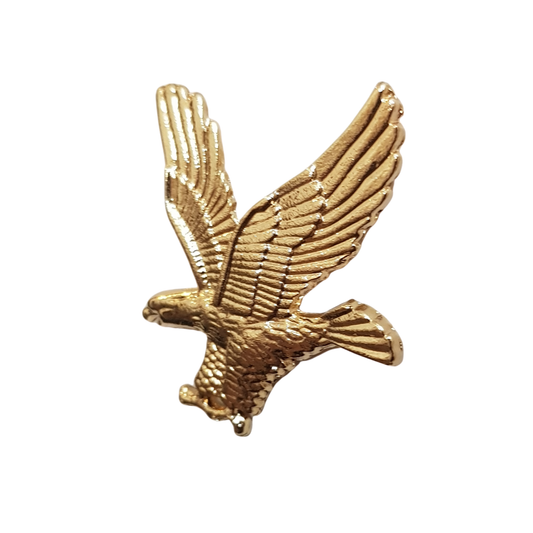 Golden Soaring Eagle Lapel Pin