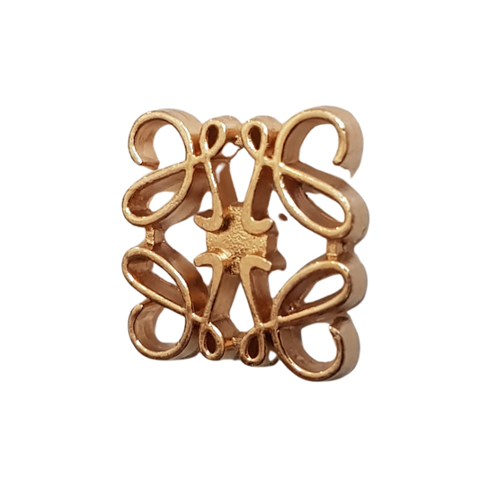 Golden Regal Loop Lapel Pin