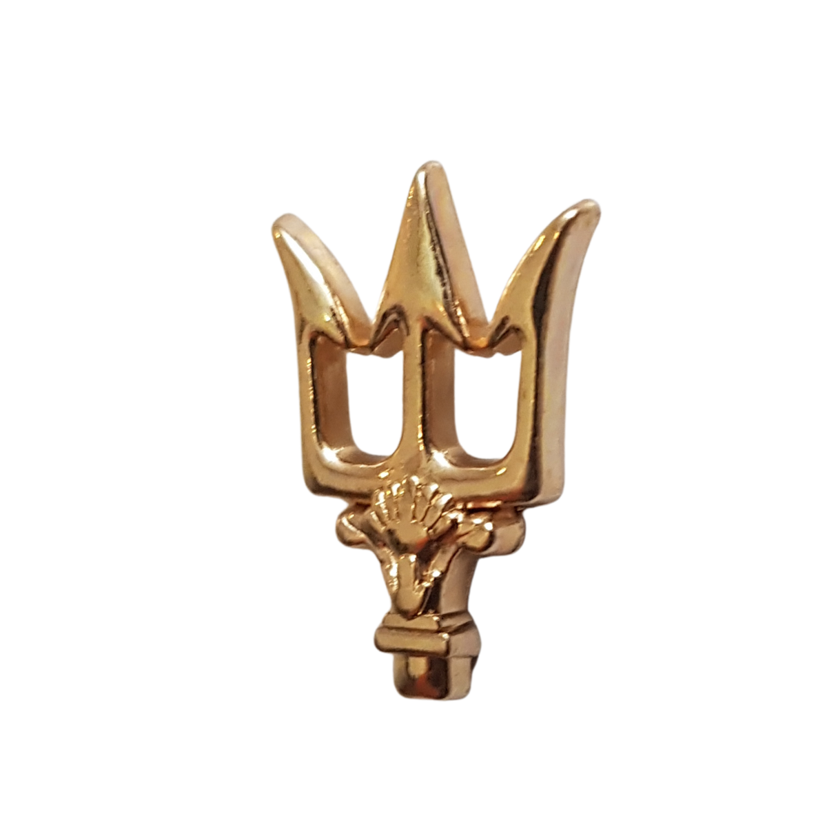 Golden Royal Trident Lapel Pin