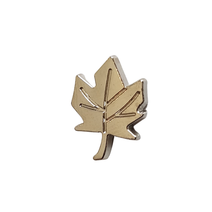 Silver Leaf Lapel Pin