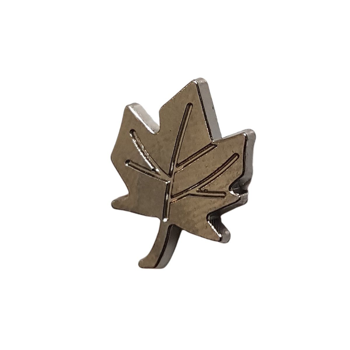 Gun Metal Leaf Lapel Pin