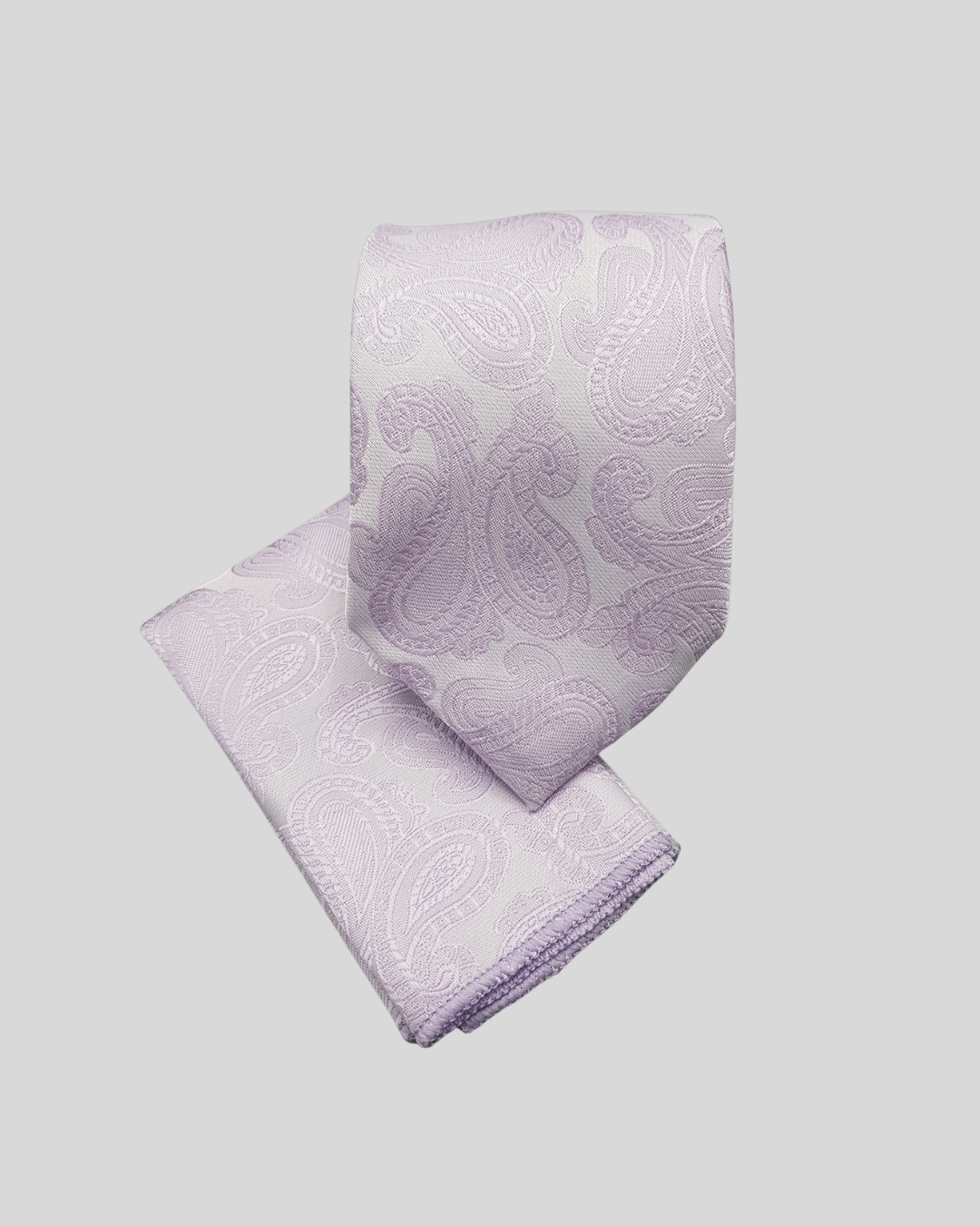 Lavender Textured Weave Neck Tie