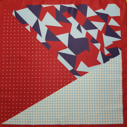 Multi Pattern Geometric Pocket Square