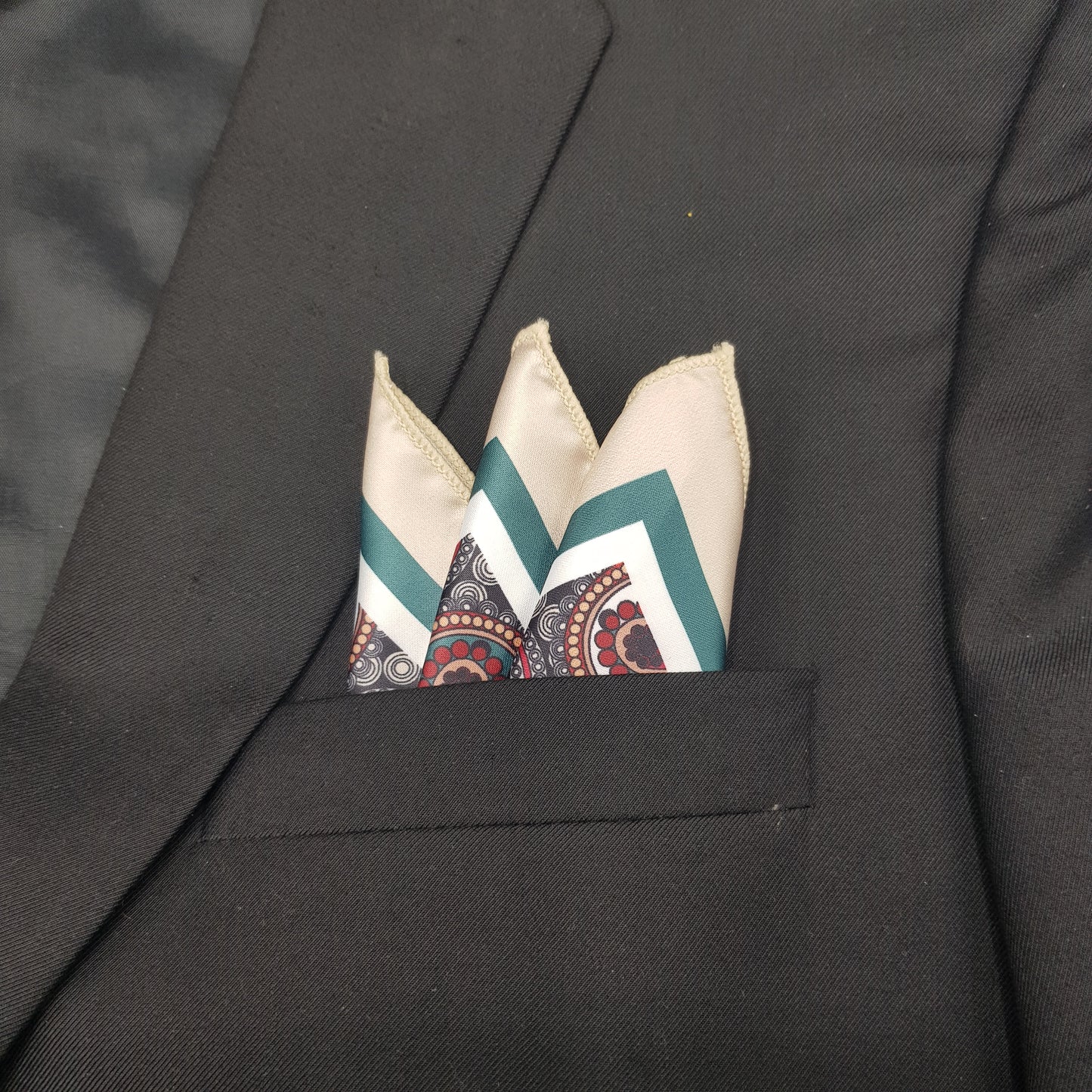 Paisley Silk Pocket Square
