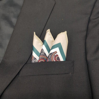 Paisley Silk Pocket Square