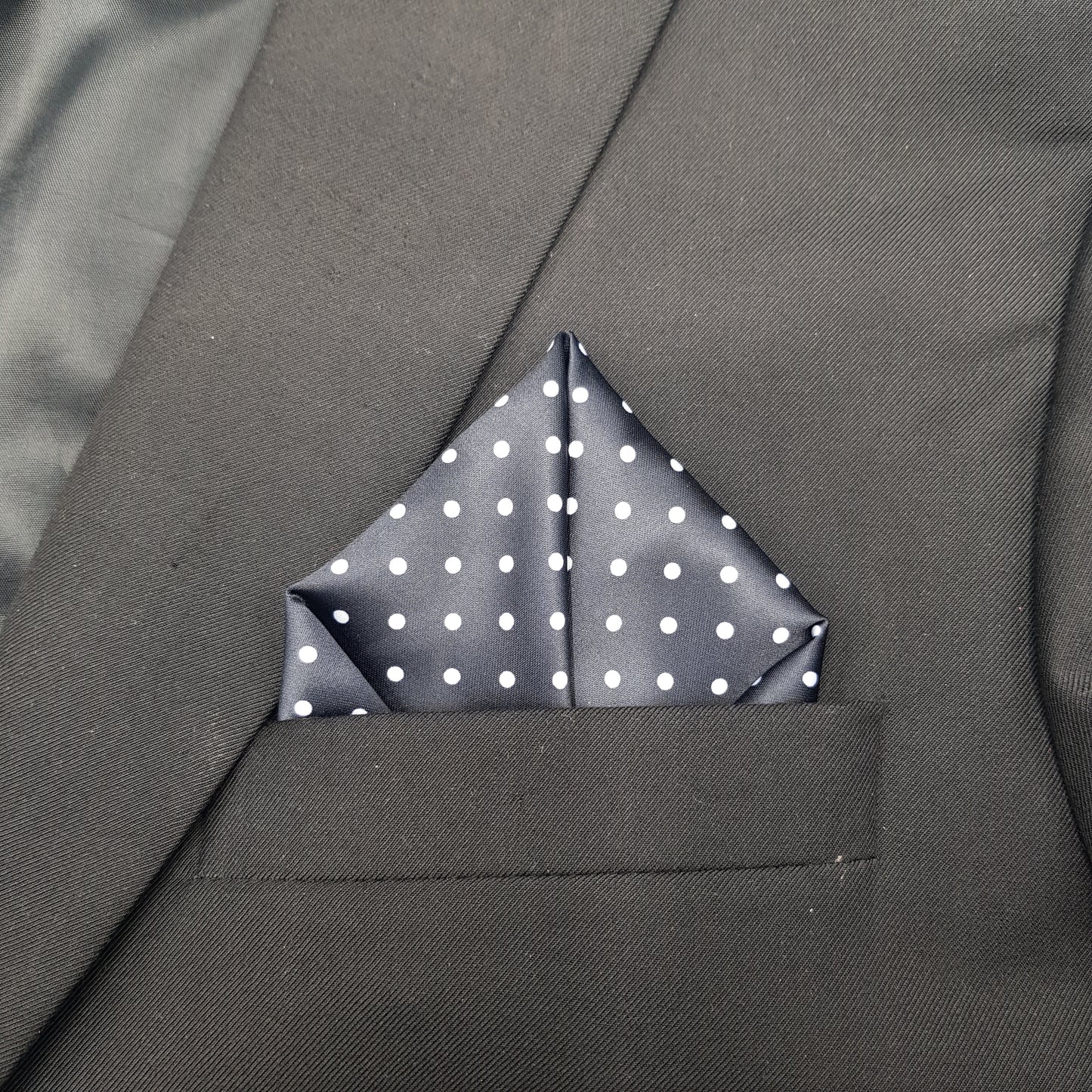 Polka Dot Pocket Square