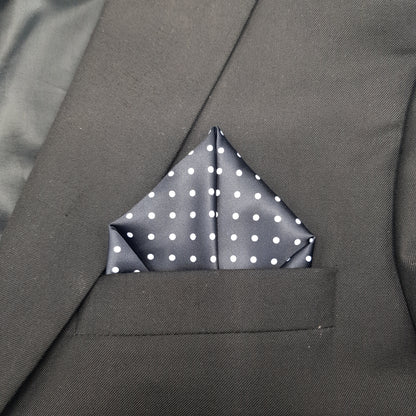 Polka Dot Pocket Square