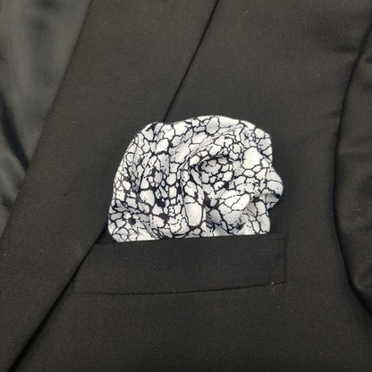 Crackle Texture Pocket Square