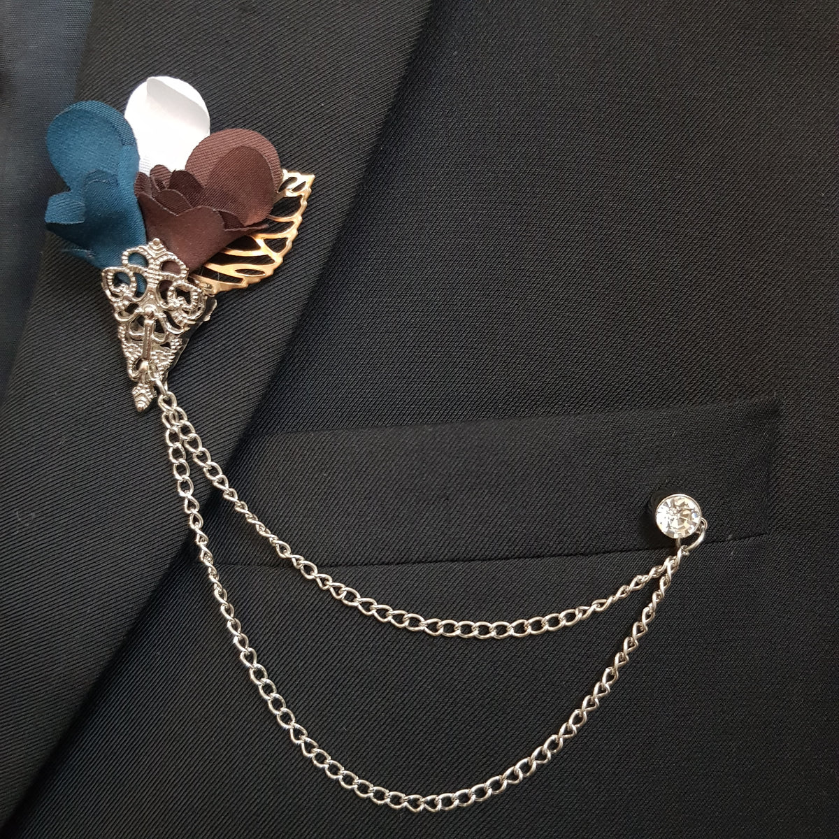 Floral Elegance Brooch