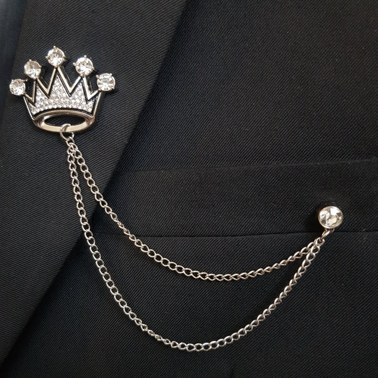 Royal Crown Brooch