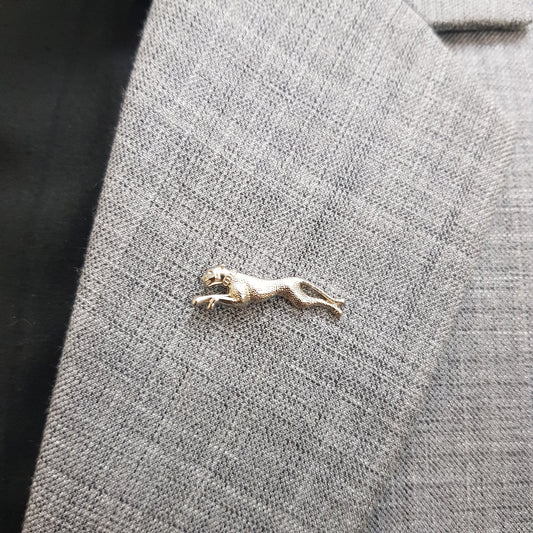 Silver Prowl Lapel Pin