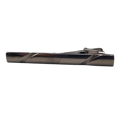 Wave Textured Tie Clip