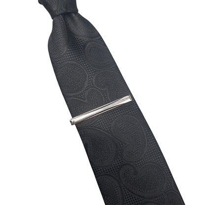 Silver Classic Tie Clip