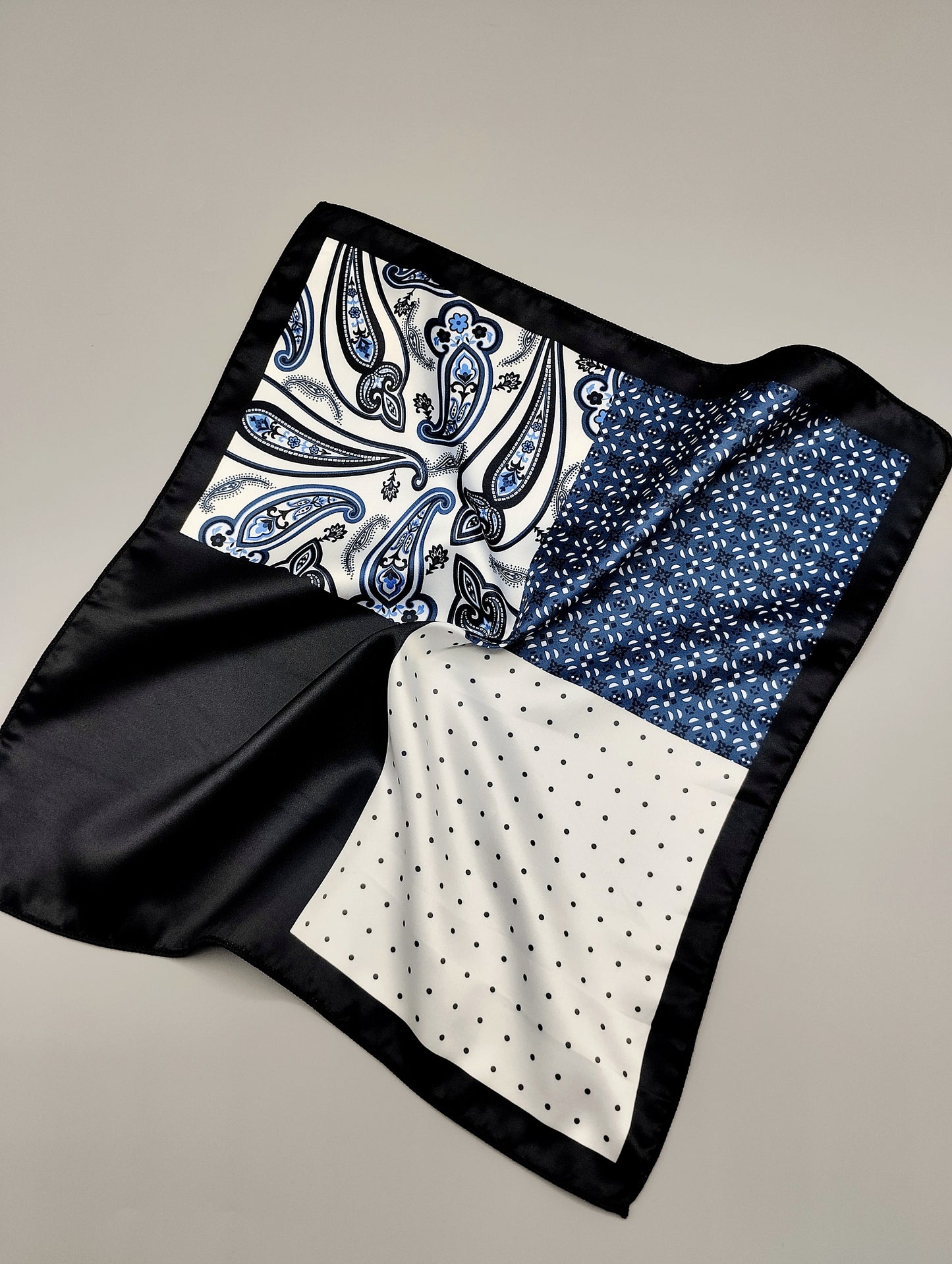 The Indigo Mix Pocket Square