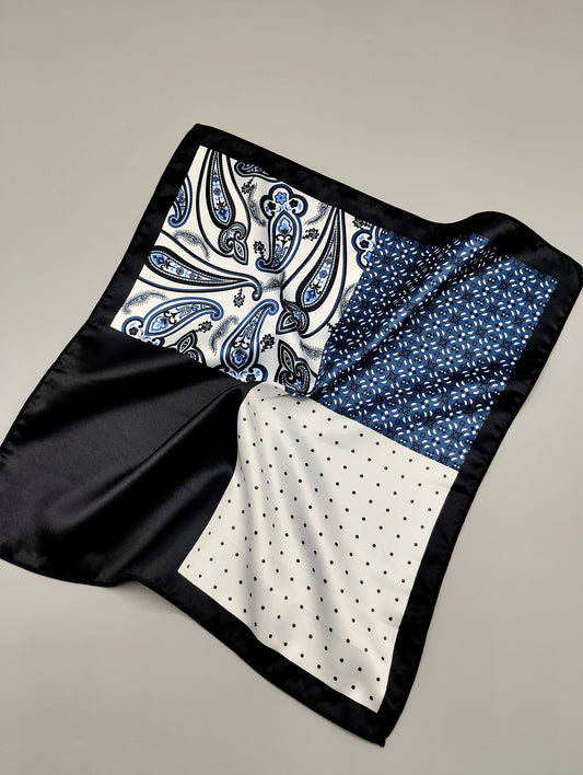The Indigo Mix Pocket Square