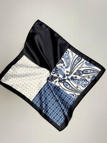 The Indigo Mix Pocket Square
