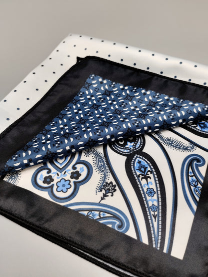 The Indigo Mix Pocket Square